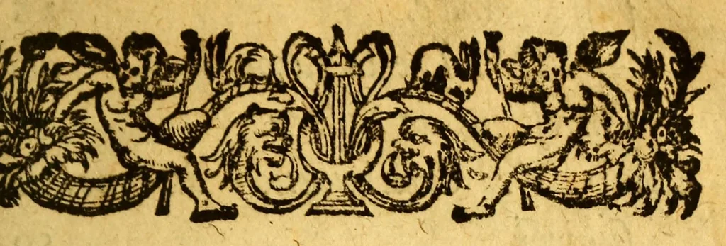An illustration from Relation de ce qui s'est passé en la Nouuelle France en l'annee 1642. & 1643. Enuoyée au r.p. Iean Filleau prouincial de la Compagnie de Iesus, en la prouince de France., 1644, leaf 11