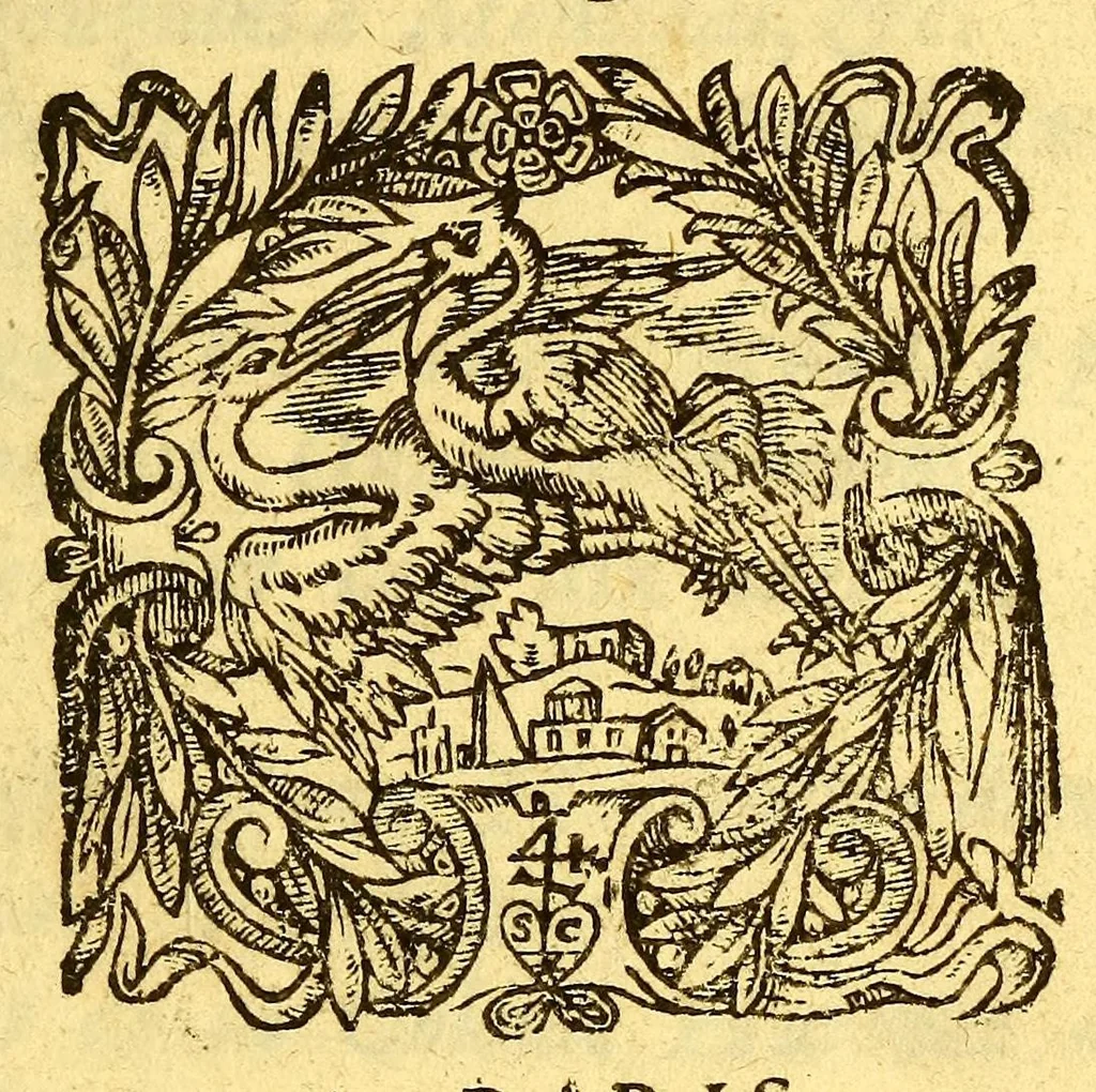 An illustration from Relation de ce qui s'est passé en la mission des peres de la Compagnie de Iesus, en la Nouuelle France, es annees 1653. & 1654. Enuoyée au r.p. Nicolas Royon, prouincial de la prouince de France., 1655, leaf 7