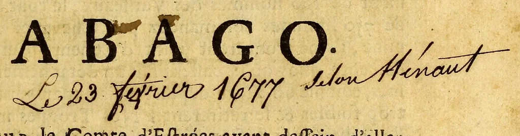 An illustration from Relation de la bataille de Tabago, 1677, leaf 9