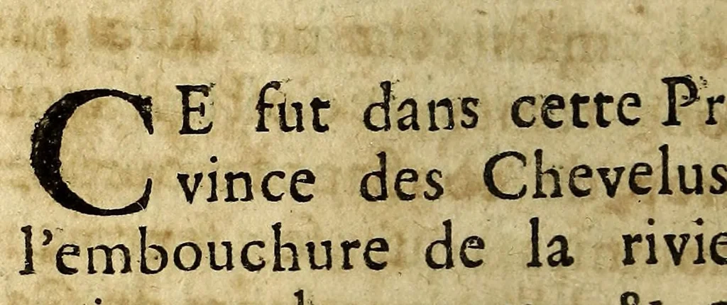 An illustration from Relation de la riviere des Amazones, 1682, leaf 248