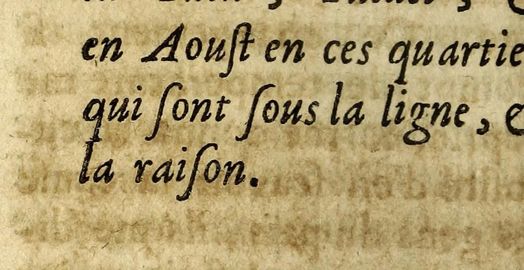 An illustration from Relation de la riviere des Amazones, 1682, leaf 272