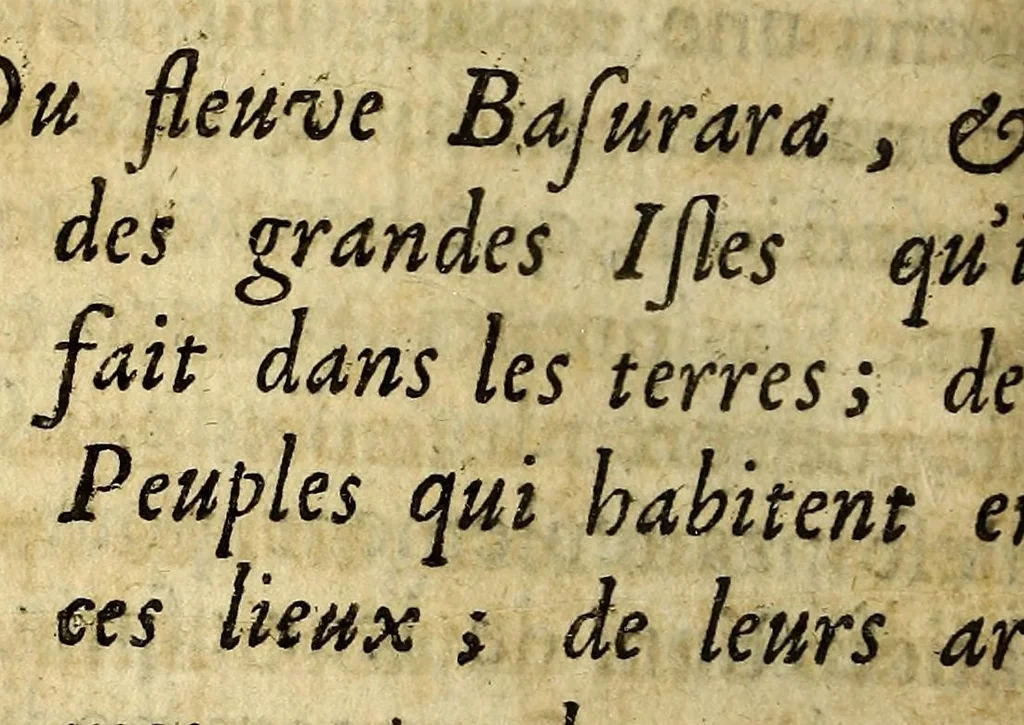An illustration from Relation de la riviere des Amazones, 1682, leaf 322