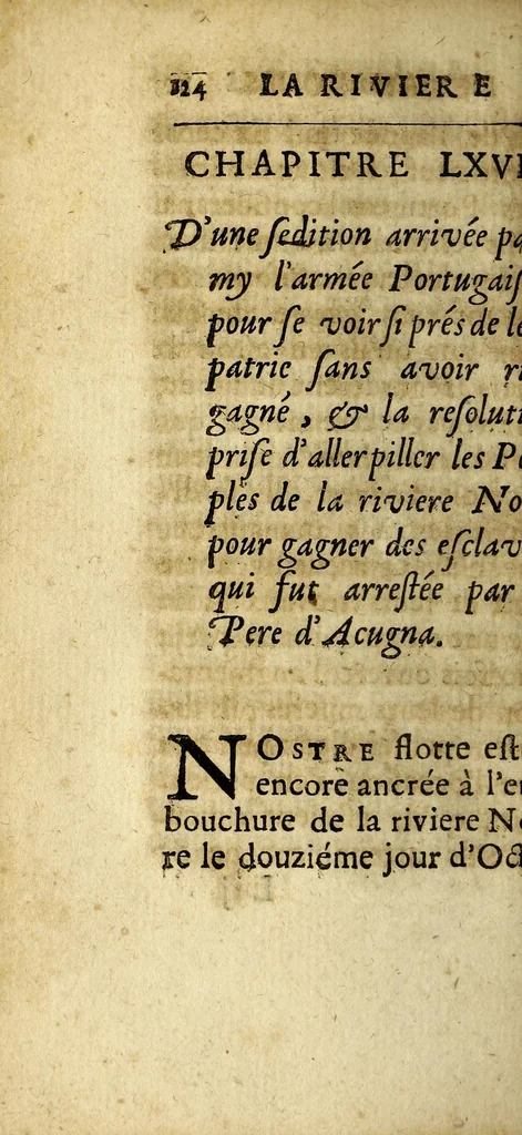 An illustration from Relation de la riviere des Amazones, 1682, leaf 340
