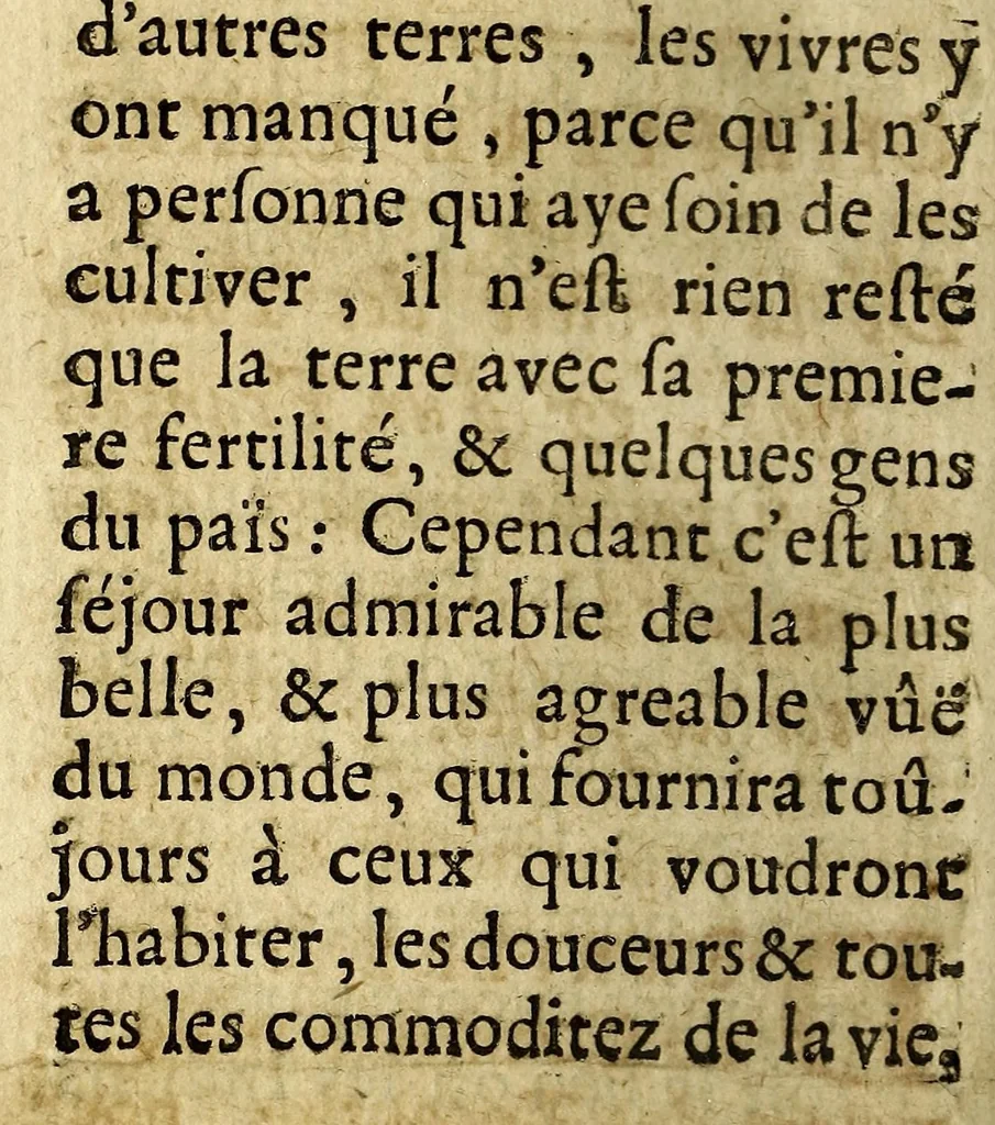 An illustration from Relation de la riviere des Amazones, 1682, leaf 418
