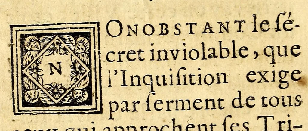 An illustration from Relation de l'inquisition de Goa, 1688, leaf 114