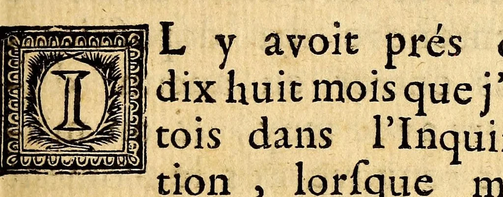An illustration from Relation de l'inquisition de Goa, 1688, leaf 255