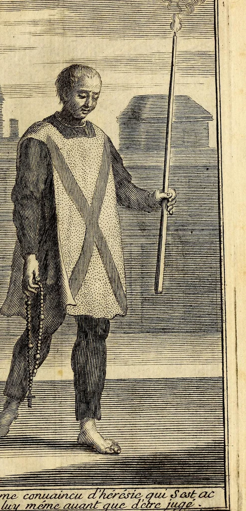 An illustration from Relation de l'inquisition de Goa, 1688, leaf 21