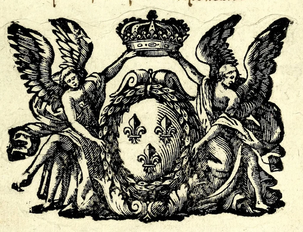 An illustration from Relation des rejouissances faites a Dijon pour la naissance de Monseigneur le duc de Bourgogne, 1682, leaf 7