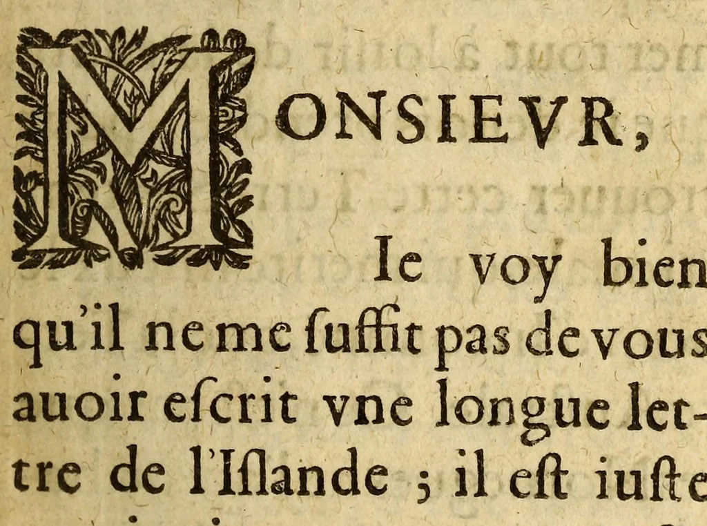 An illustration from Relation du Groenland, 1663, leaf 29