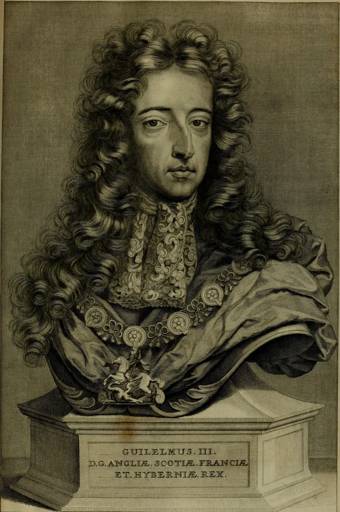 An illustration from Relation du voyage de Sa Majesté britannique en Hollande, et de la reception qui luy a été faite .., 1692, leaf 18
