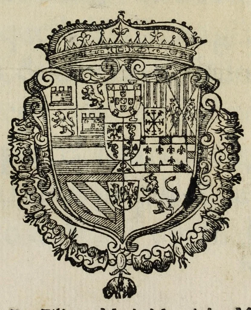 An illustration from Relatione delle cerimonie & apparato della Basilica di S. Pietro nella canonizatione del glorioso Santo Francesco di Sales, vescovo di Geneva, fatta dalla Santità di N.S. Alessandro VII., il di XIX. aprile MDCLXV, 1665, leaf 3