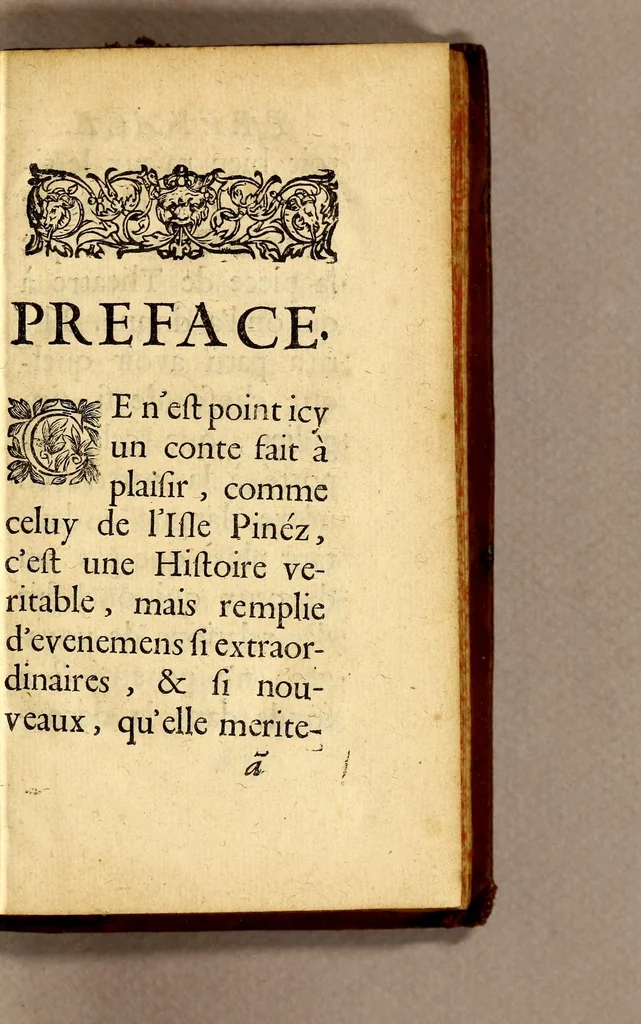 An illustration from Relation historique de la découverte de l'isle de Madere., 1671, leaf 9