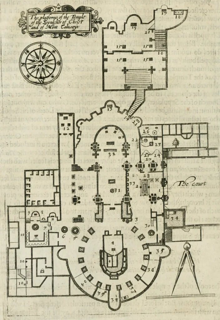 An illustration from A relation of a journey begun An: Dom: 1610. Fovre bookes. Containing a description of the Turkish Empire, of Ægypt, of the Holy Land, of the remote parts of Italy, and ilands adioyning, 1621, leaf 169