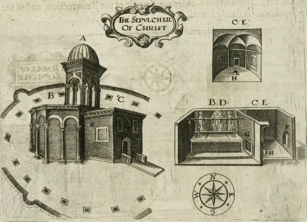 An illustration from A relation of a journey begun An: Dom: 1610. Fovre bookes. Containing a description of the Turkish Empire, of Ægypt, of the Holy Land, of the remote parts of Italy, and ilands adioyning, 1621, leaf 173