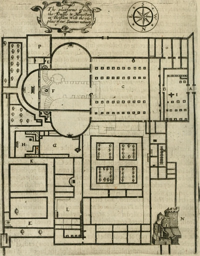 An illustration from A relation of a journey begun An: Dom: 1610. Fovre bookes. Containing a description of the Turkish Empire, of Ægypt, of the Holy Land, of the remote parts of Italy, and ilands adioyning, 1621, leaf 185