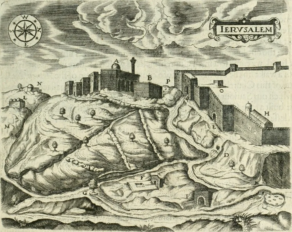 An illustration from A relation of a journey begun An: Dom: 1610. Fovre bookes. Containing a description of the Turkish Empire, of Ægypt, of the Holy Land, of the remote parts of Italy, and ilands adioyning, 1621, leaf 192