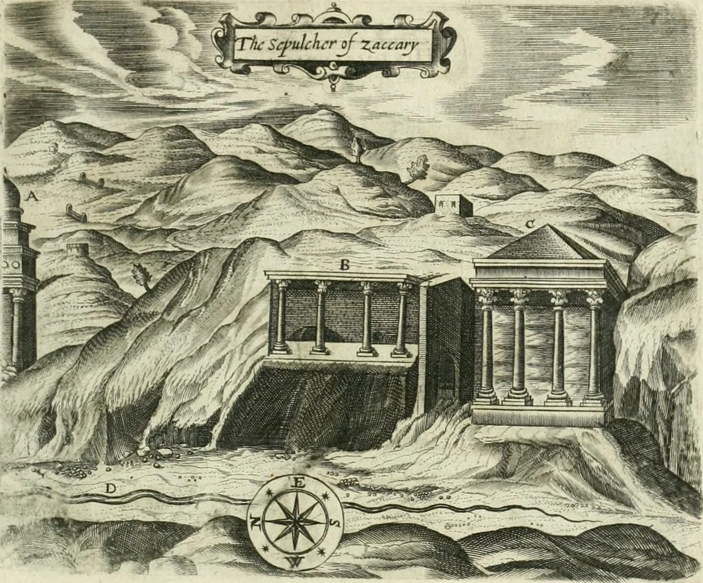 An illustration from A relation of a journey begun An: Dom: 1610. Fovre bookes. Containing a description of the Turkish Empire, of Ægypt, of the Holy Land, of the remote parts of Italy, and ilands adioyning, 1621, leaf 196