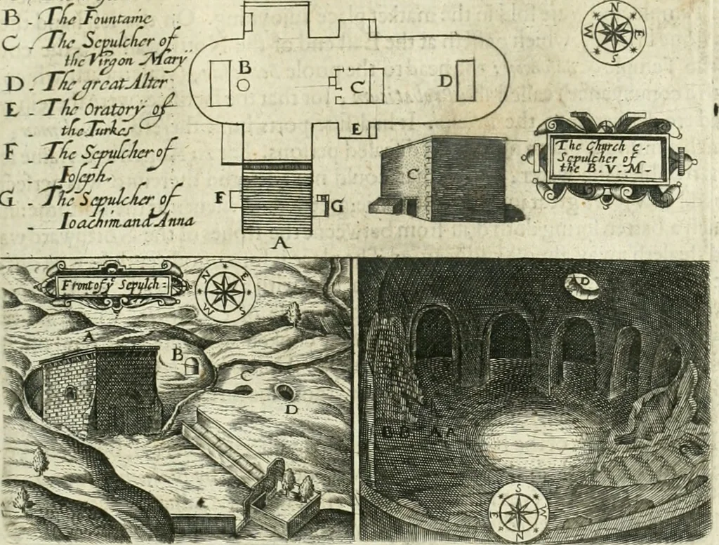 An illustration from A relation of a journey begun An: Dom: 1610. Fovre bookes. Containing a description of the Turkish Empire, of Ægypt, of the Holy Land, of the remote parts of Italy, and ilands adioyning, 1621, leaf 198