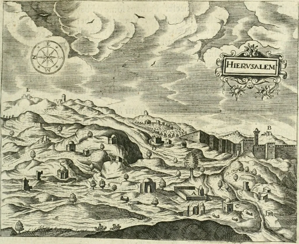 An illustration from A relation of a journey begun An: Dom: 1610. Fovre bookes. Containing a description of the Turkish Empire, of Ægypt, of the Holy Land, of the remote parts of Italy, and ilands adioyning, 1621, leaf 208