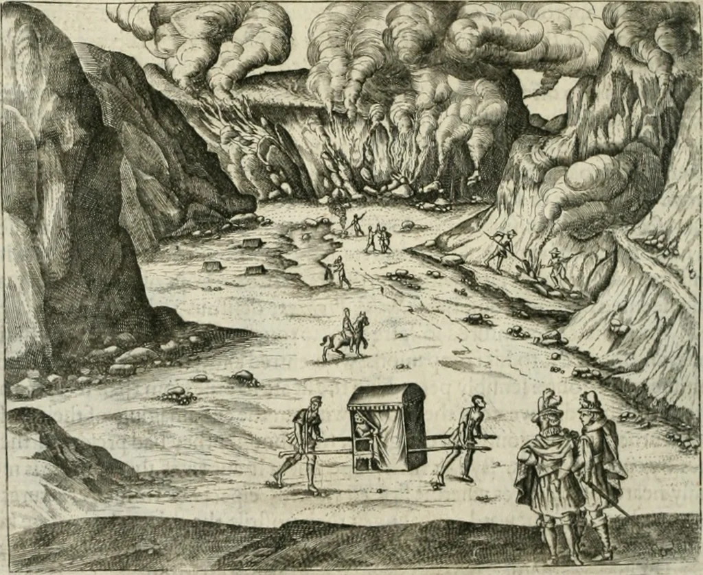 An illustration from A relation of a journey begun An: Dom: 1610. Fovre bookes. Containing a description of the Turkish Empire, of Ægypt, of the Holy Land, of the remote parts of Italy, and ilands adioyning, 1621, leaf 275
