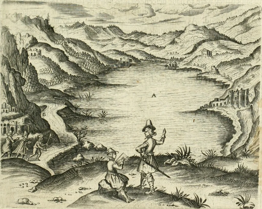 An illustration from A relation of a journey begun An: Dom: 1610. Fovre bookes. Containing a description of the Turkish Empire, of Ægypt, of the Holy Land, of the remote parts of Italy, and ilands adioyning, 1621, leaf 286
