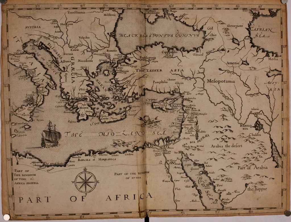 An illustration from A relation of a journey begun An: Dom: 1610. Fovre bookes. Containing a description of the Turkish Empire, of Ægypt, of the Holy Land, of the remote parts of Italy, and ilands adioyning, 1621, leaf 7