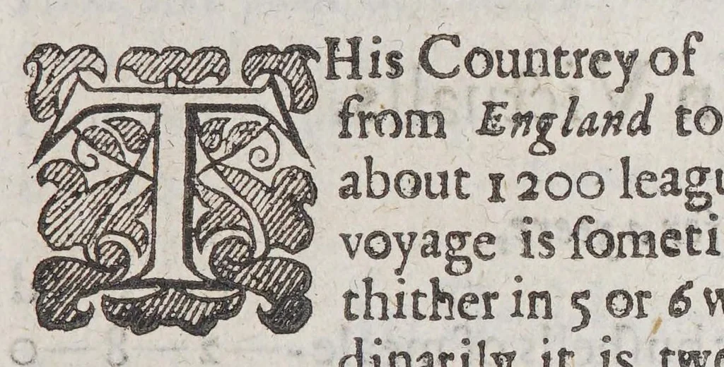 An illustration from A relation of Maryland; : together, vvith a map of the countrey, the conditions of plantation, His Majesties charter to the Lord Baltemore,, 1635, leaf 55