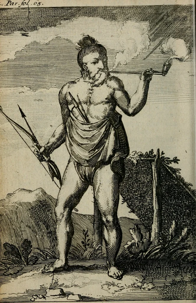 An illustration from Relation ou voyage de l'isle de Ceylan, dans les Indes orientales. Contenant une description exacte de cette isle, la forme de son gouvernement, le commerce, les moeurs, les coûtumes, & la religion de ses habitans:, 1693, leaf 337