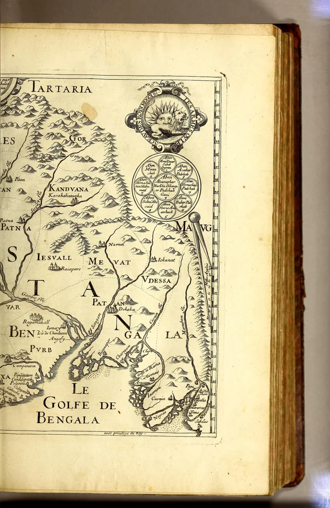 An illustration from Relations de divers voyages curieux, qui n'ont point esté publiees; : ov qvi ont esté traduites d'Haclvyt; de Purchas, & d'autres voyageurs anglois, hollandois, portugais, allemands, espagnols; et de qvelqves Persans, Arabes, et avtres auteurs orientaux. Enrichies de figures de plantes non décrites, d'animaux inconnus à l'Europe, & de cartes geographiques de pays dont on n'a point encore donné de cartes, 1664, leaf 261