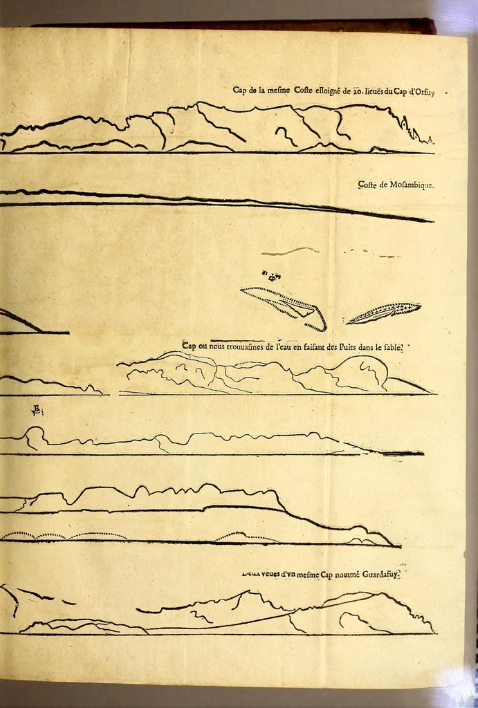 An illustration from Relations de divers voyages curieux, qui n'ont point esté publiees; : ov qvi ont esté traduites d'Haclvyt; de Purchas, & d'autres voyageurs anglois, hollandois, portugais, allemands, espagnols; et de qvelqves Persans, Arabes, et avtres auteurs orientaux. Enrichies de figures de plantes non décrites, d'animaux inconnus à l'Europe, & de cartes geographiques de pays dont on n'a point encore donné de cartes, 1664, leaf 645