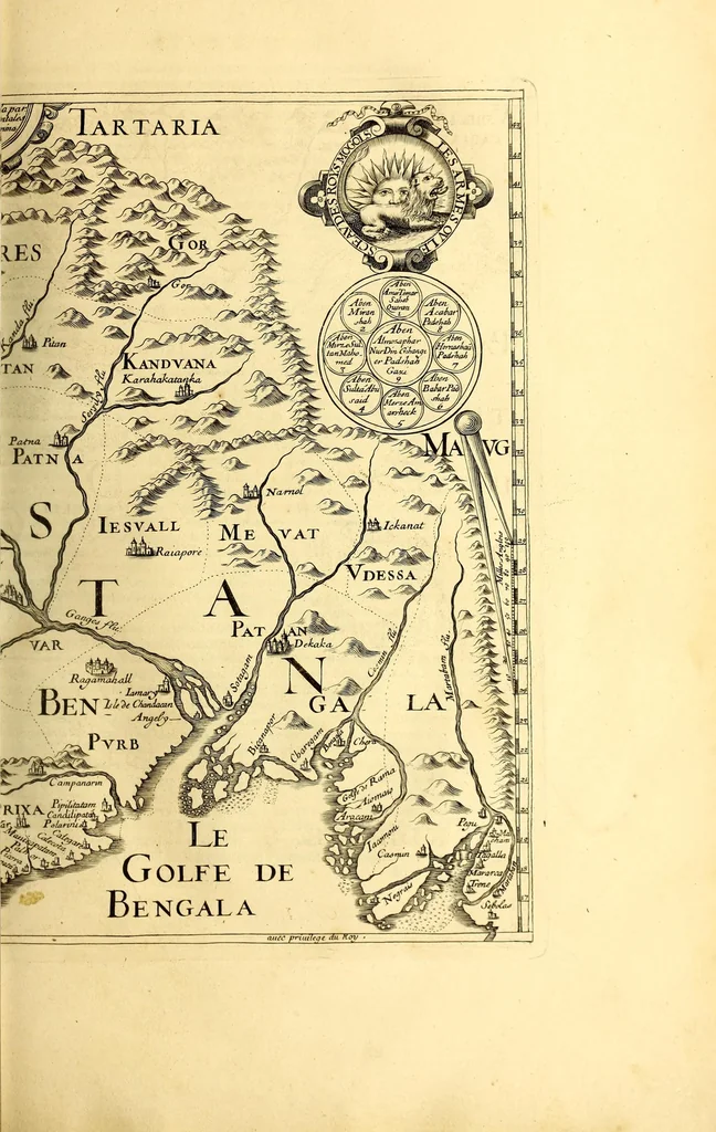 An illustration from Relations de divers voyages curieux, qui n'ont point esté publiees; : ov qvi ont esté traduites d'Haclvyt; de Purchas, & d'autres voyageurs anglois, hollandois, portugais, allemands, espagnols; et de qvelqves Persans, Arabes, et avtres auteurs orientaux. Enrichies de figures de plantes non décrites, d'animaux inconnus à l'Europe, & de cartes geographiques de pays dont on n'a point encore donné de cartes, 1664, leaf 261