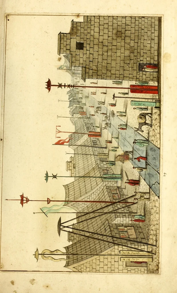 An illustration from Relations de divers voyages curieux, qui n'ont point esté publiees; : ov qvi ont esté traduites d'Haclvyt; de Purchas, & d'autres voyageurs anglois, hollandois, portugais, allemands, espagnols; et de qvelqves Persans, Arabes, et avtres auteurs orientaux. Enrichies de figures de plantes non décrites, d'animaux inconnus à l'Europe, & de cartes geographiques de pays dont on n'a point encore donné de cartes, 1664, leaf 879