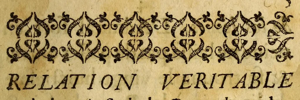 An illustration from Relation veritable de la prinse de la Baya de todos los santos, & de la ville S. Sauueur au Brasil. par la flotte hollandoise, M.DC.XXIV, 1624, leaf 13