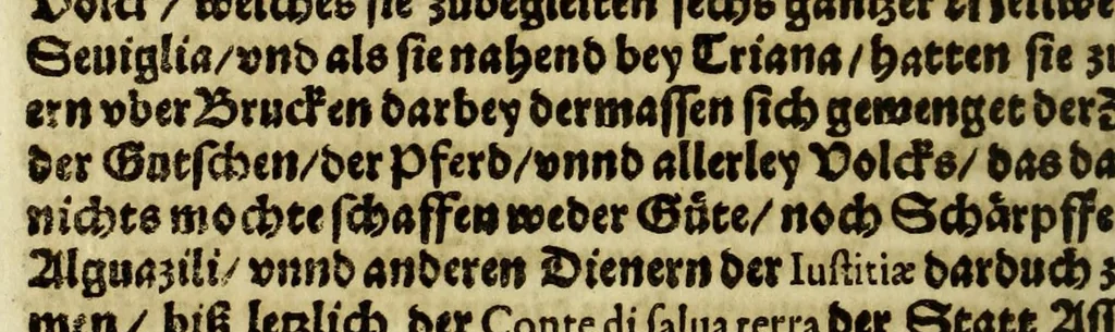 An illustration from Relation vnd gründtlicher Bericht von dess Königreichs Voxu im japonischen Keyserthumb gottseliger Bekehrung, vnd dessentwegen aussgefertigter Ambasciada an Päbst: Heil: gen Rom Paulum den Fünfften, vnd an die Cathol: May: Philip ... Anno 1615. Durch R.P.F. Ludovicum Sotelum S. Francisci Ordens der Discaltzen, oder Parfüsser : vnd ... Don: Rocuyemon Faxecura ..., 1617, leaf 104