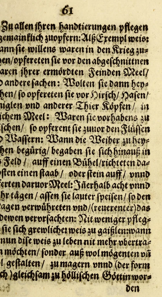 An illustration from Relatio. Welche Philippo. IV. König in Hispanien, & c. R.P.F. Ioannes de Santander ... durch R.P.F. Alphonsum de Benavides ... vbergeben lassen. ..., 1634, leaf 69