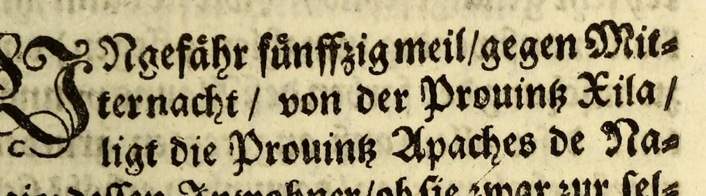An illustration from Relatio. Welche Philippo. IV. König in Hispanien, & c. R.P.F. Ioannes de Santander ... durch R.P.F. Alphonsum de Benavides ... vbergeben lassen. ..., 1634, leaf 89