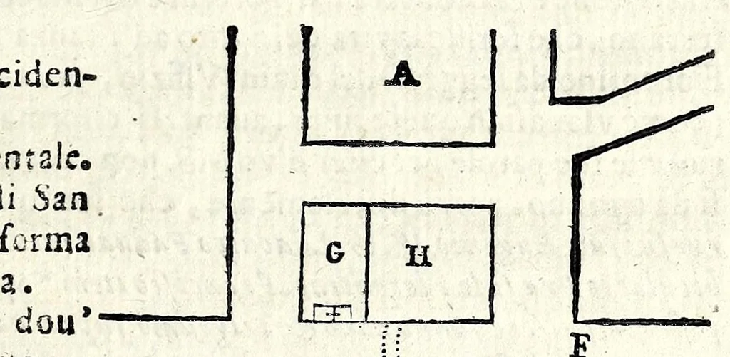 An illustration from Relazione delle sante reliquie della Chiesa Metropolitana della città di Firenze, 1685, leaf 45