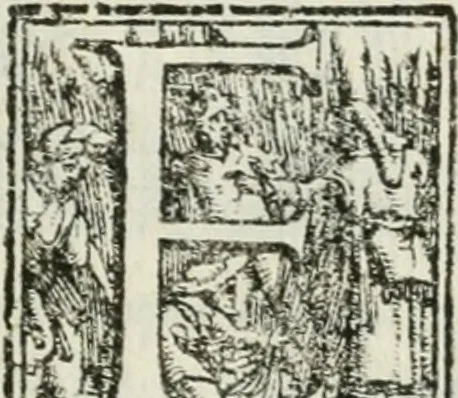 An illustration from Relazione del torneo a cauallo, e a piedi : fatto questo carneuale in Ferrara per ordine dell'Accademia : doue s'intende il grande apparato, e la marauigliosa inuenzione del sig. Enzo Bentiuogli nel comparire a mantenerlo : con la descrizione delle pompose liuree de' caualieri combattenti, 1612, leaf 4