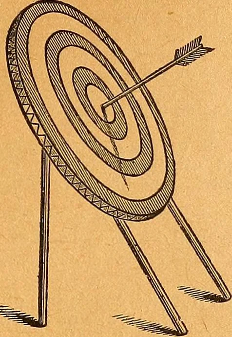 An illustration from The reliable book of outdoor games. Containing official rules for playing base ball, foot ball, cricket, lacrosse, tennis, croquet, etc, 1893, leaf 50