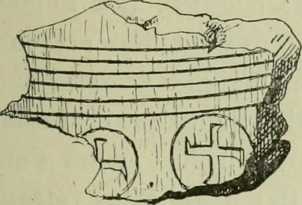 An illustration from La religion des Gaulois : les Druides et la druidisme : leçons professées à l'École du Louvre en 1896, 1897, leaf 170
