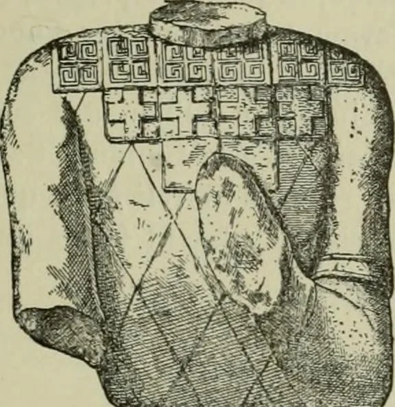 An illustration from La religion des Gaulois : les Druides et la druidisme : leçons professées à l'École du Louvre en 1896, 1897, leaf 178