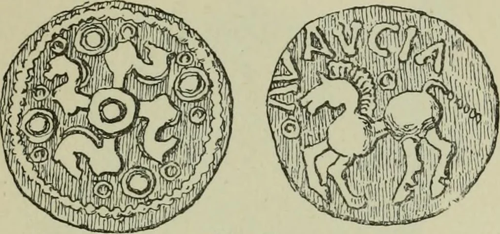An illustration from La religion des Gaulois : les Druides et la druidisme : leçons professées à l'École du Louvre en 1896, 1897, leaf 184