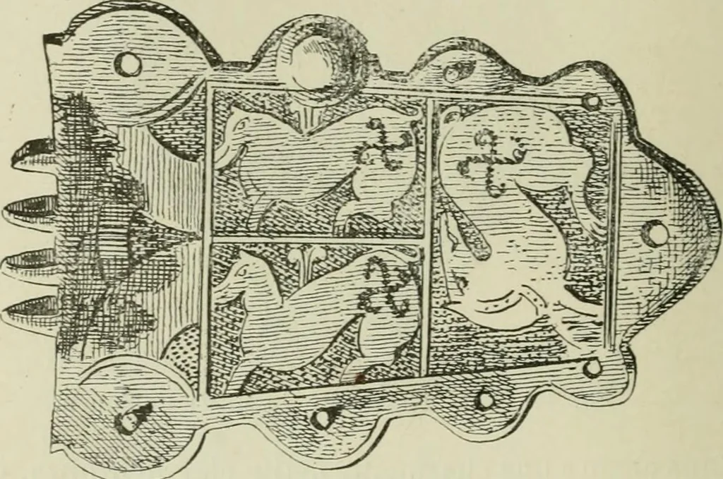 An illustration from La religion des Gaulois : les Druides et la druidisme : leçons professées à l'École du Louvre en 1896, 1897, leaf 187