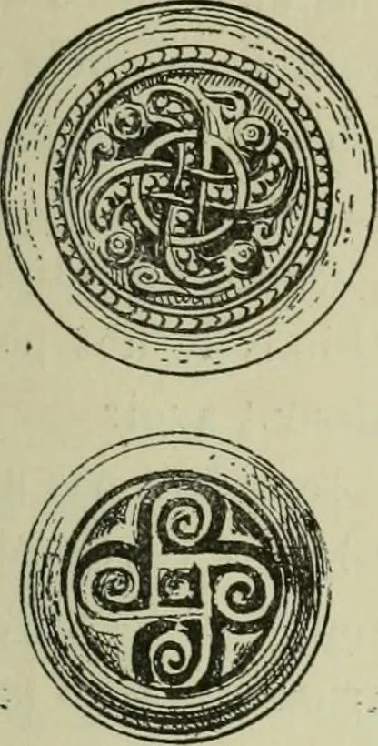 An illustration from La religion des Gaulois : les Druides et la druidisme : leçons professées à l'École du Louvre en 1896, 1897, leaf 188