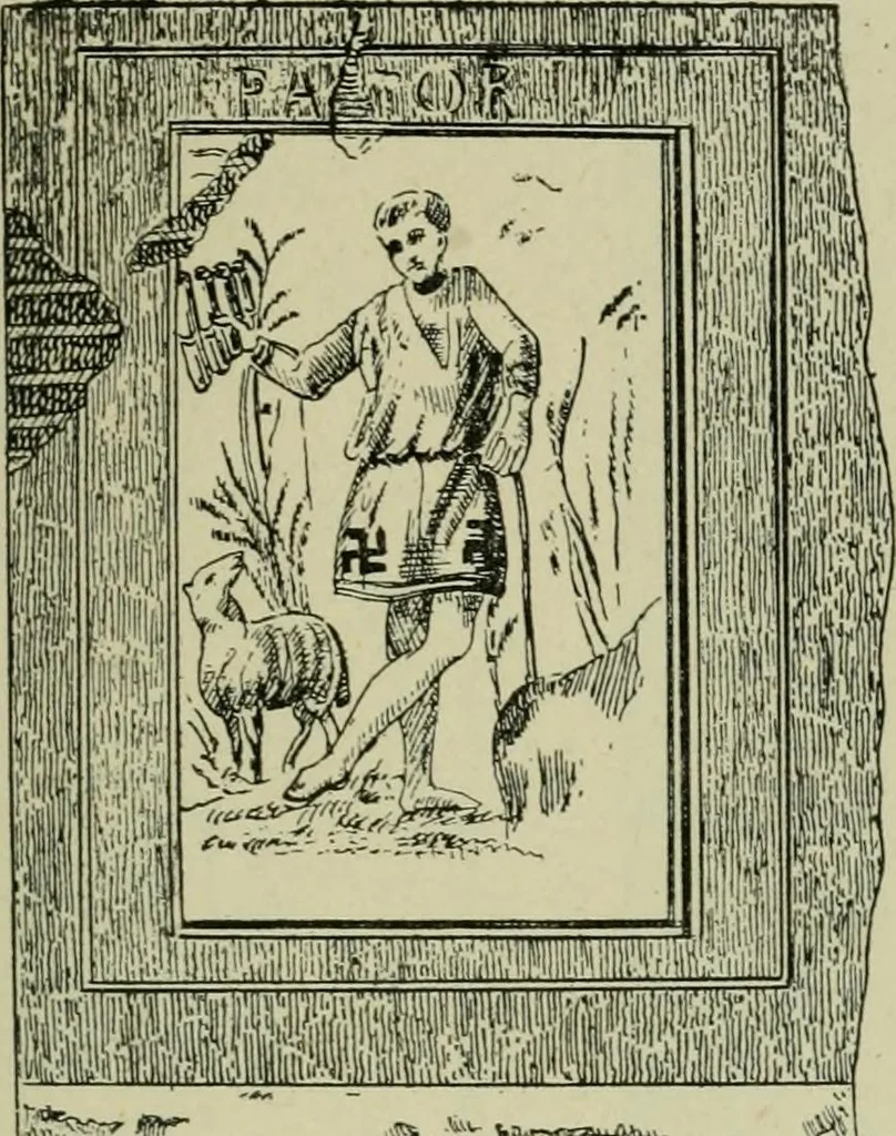 An illustration from La religion des Gaulois : les Druides et la druidisme : leçons professées à l'École du Louvre en 1896, 1897, leaf 198