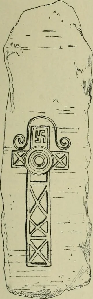 An illustration from La religion des Gaulois : les Druides et la druidisme : leçons professées à l'École du Louvre en 1896, 1897, leaf 200