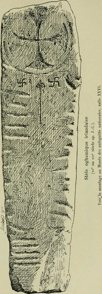 An illustration from La religion des Gaulois : les Druides et la druidisme : leçons professées à l'École du Louvre en 1896, 1897, leaf 200