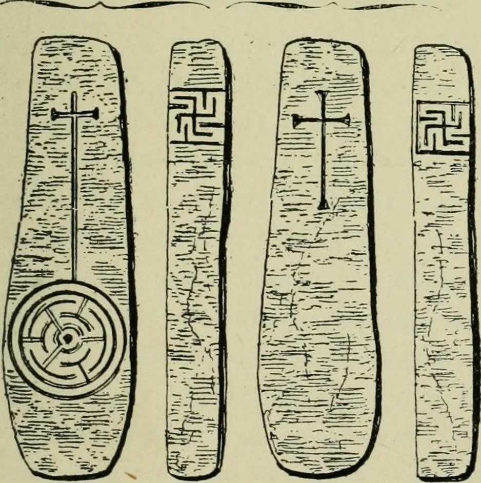 An illustration from La religion des Gaulois : les Druides et la druidisme : leçons professées à l'École du Louvre en 1896, 1897, leaf 202
