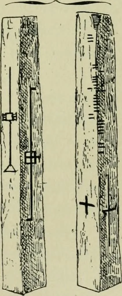 An illustration from La religion des Gaulois : les Druides et la druidisme : leçons professées à l'École du Louvre en 1896, 1897, leaf 202