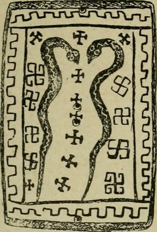 An illustration from La religion des Gaulois : les Druides et la druidisme : leçons professées à l'École du Louvre en 1896, 1897, leaf 214